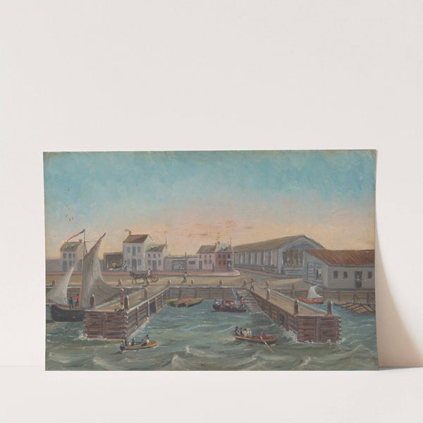 Old Ferry Stairs by William P. Chappel