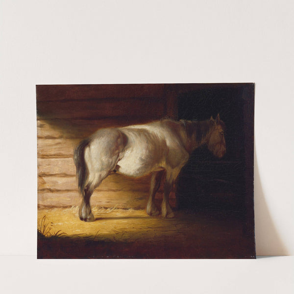 Old Field Horse by George Caleb Bingham