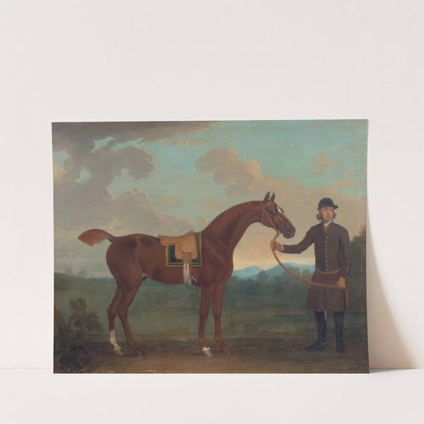 Old Fox held by a Groom by James Seymour