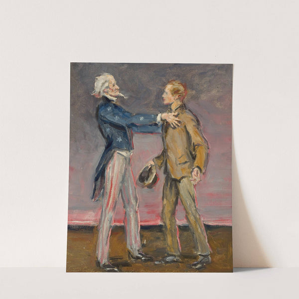 Old Friends Since 1778 by Charles Dana Gibson