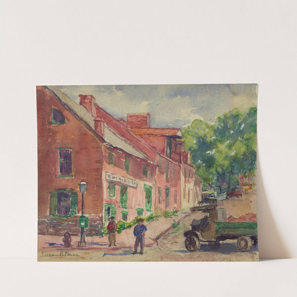 Old Georgetown DC by Susan Brown Chase