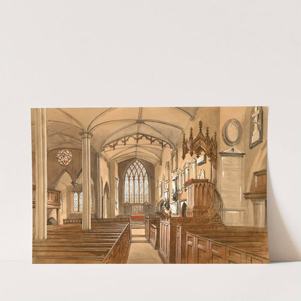 Old Handsworth Church before its Restoration by Allen Edward Everitt