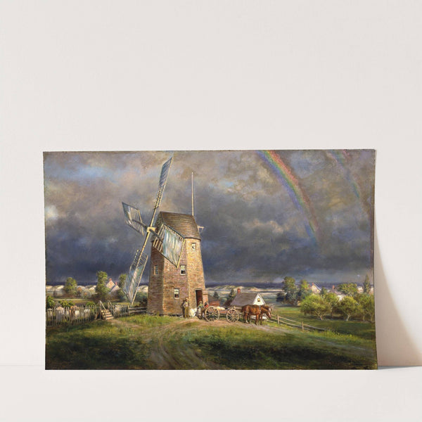 Old Hook Mill, Easthampton by Edward Lamson Henry