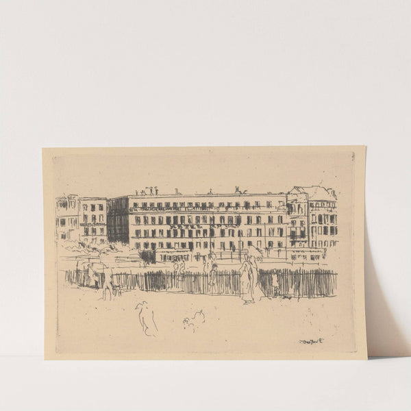 Old Hotel Royal Dieppe (1910) by Walter Richard Sickert