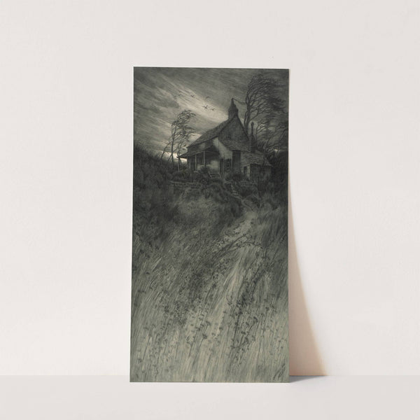 Old House in Wind (1906) by Charles Frederick William Mielatz