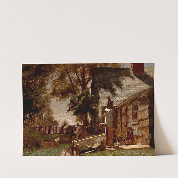 Old House On Long Island by Jervis McEntee