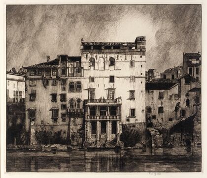 Old Houses on the Tiber