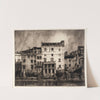 Old Houses on the Tiber by Frederick G. Hall