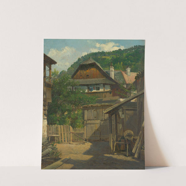 Old Kremnica by Vojtech Angyal