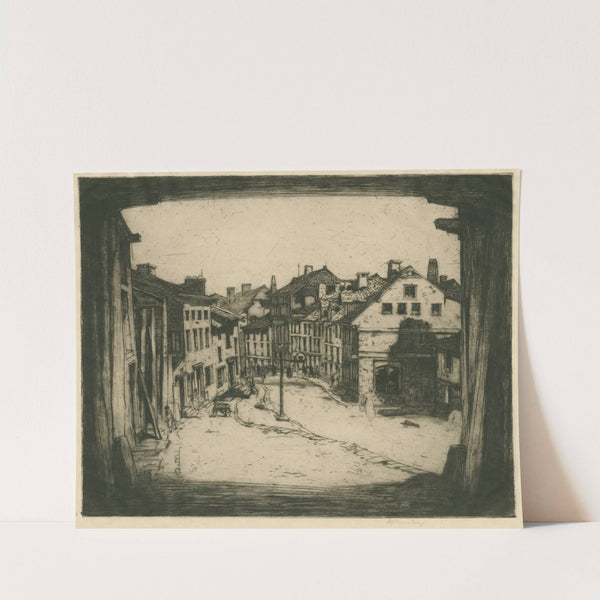 Old La Roche (1907) by David Young Cameron