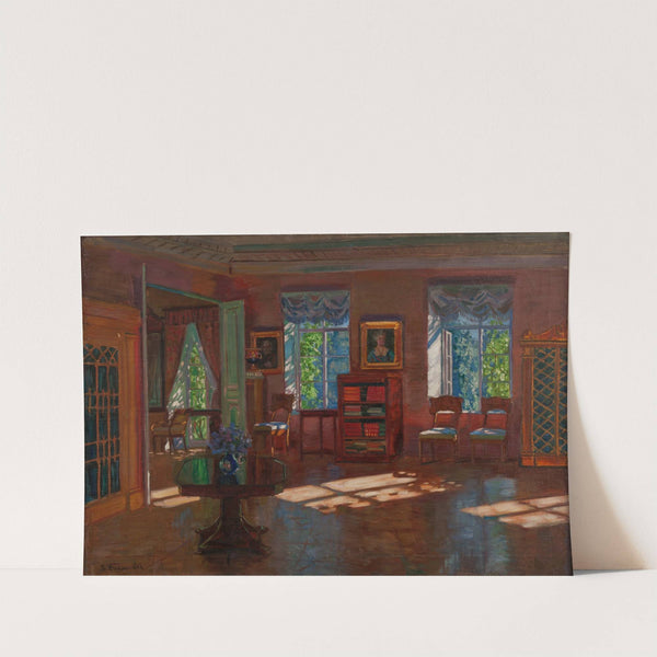 Old Library (1916) by Stanislaw Zukowski