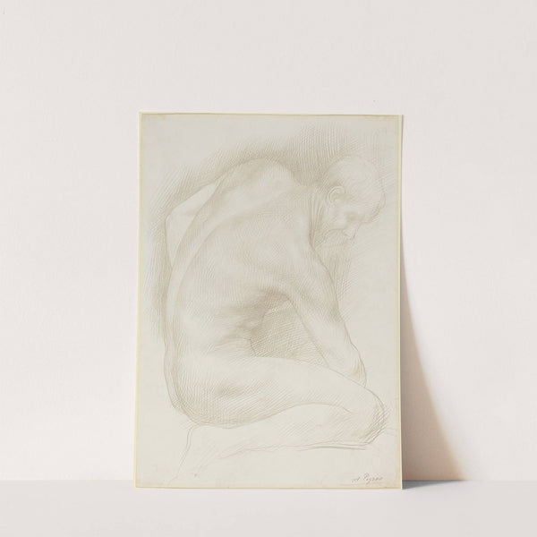 Old Man by Alphonse Legros