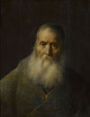 Old man in a skullcap