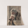 Old man in narthex (1881) by Julian Falat