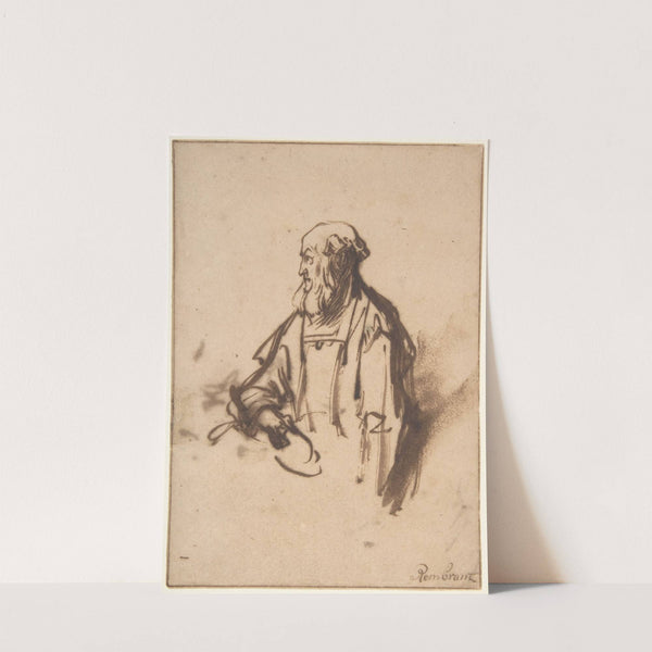 Old Man in Profile by Rembrandt van Rijn
