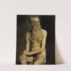 Old Man Seated, Academy Study (1874 - 1875) by Albert Edelfelt