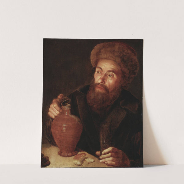 Old Man with a Jug by Willem van der Vliet