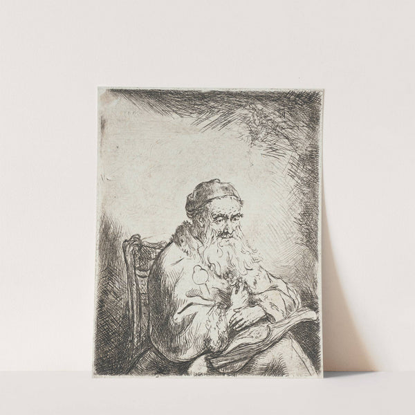 Old Man with a Trefoil on his Coat (1600 - 1699) by Ferdinand Bol