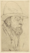 Old man’s head