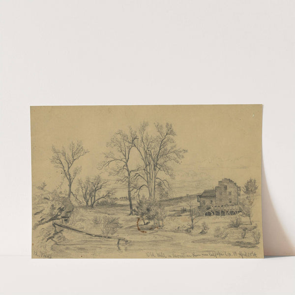 Old mill on Mountain Run near Culpepper Court House, Va. Apr. 21, 1864 by Edwin Forbes