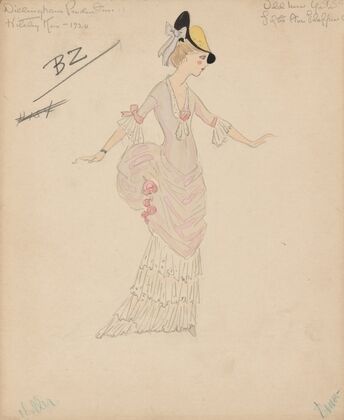Old New York-Fifth Ave Flapper