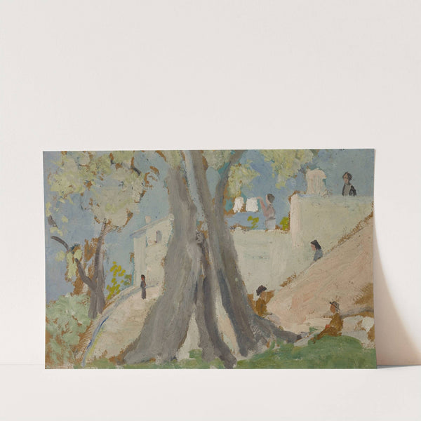 Old Olive Tree by Ernst Schiess