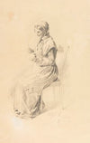 Old peasant woman (1875)