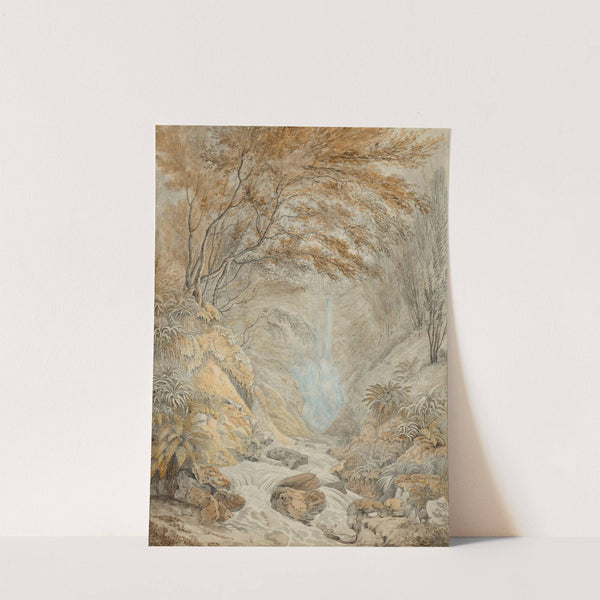 Old Roar Waterfall, near Hastings, Sussex by William Day