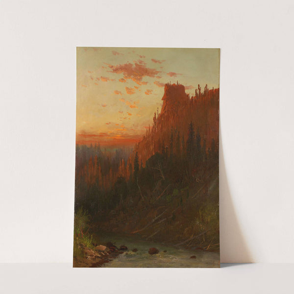 Old Roscoe on the Truckee River by Frederick Ferdinand Schafer