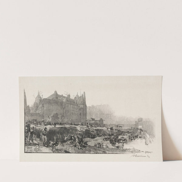 Old Sorbonne (1885) by Auguste Louis Lepère