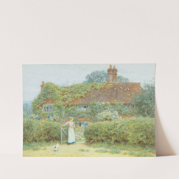 Old Surrey cottage by Helen Allingham