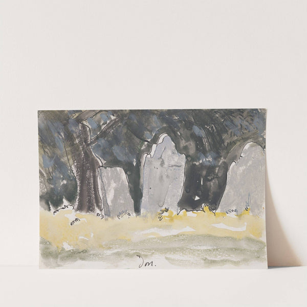 Old Tombstones (1935) by Arthur Dove