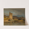 Old Tower at Avignon by Samuel Colman