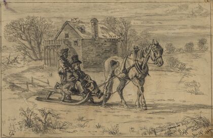 Old Va. farmer coming from mill. Rappahannock Station, Va.