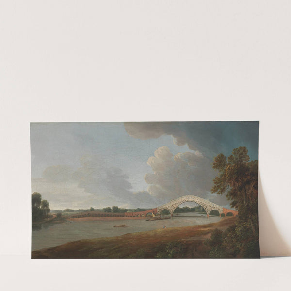 Old Walton Bridge by Francis Towne