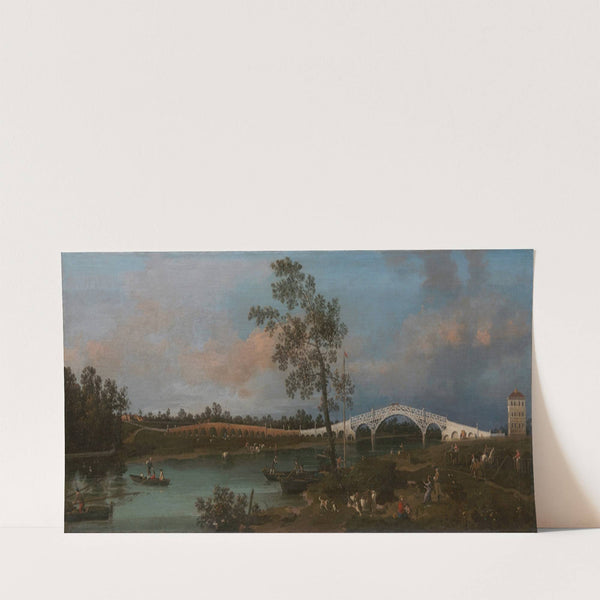 Old Walton Bridge (1755) by Canaletto
