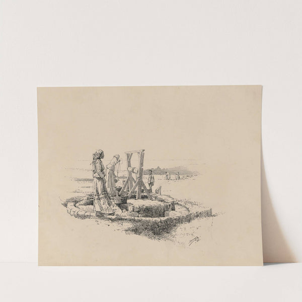 Old Well; St. Kitt’s (1882-1886) by Milton J. Burns