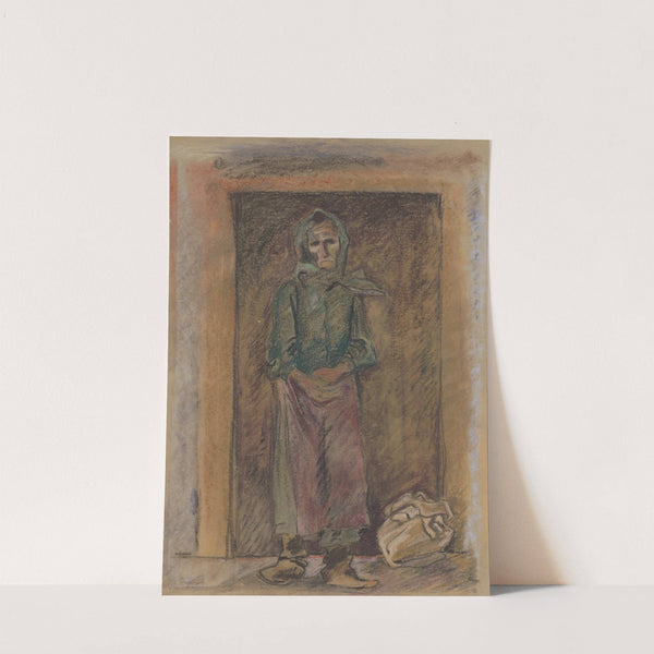 Old Woman by Arnold Peter Weisz-Kubínčan