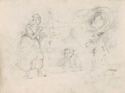 Old Woman and Child