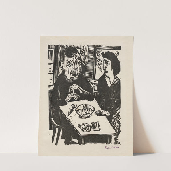 Old Woman and Young Woman (1921) by Ernst Ludwig Kirchner