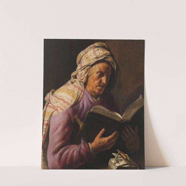 Old Woman Reading (1626 - 1633) by Jan Lievens