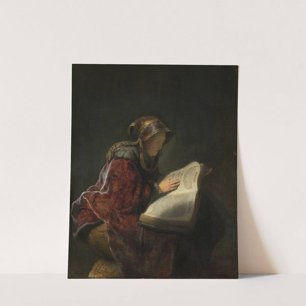Old Woman Reading by Rembrandt van Rijn
