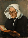 Old Woman Reading