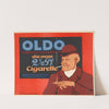 Oldo. Die neue 2 1,2 Pf. Cigarette. Westdeutsche Cigarettenfabrik Th. Oldenkol und A.G. Kagen (1910-1915) by Carl Kunze