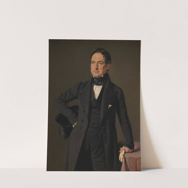 Ole Jørgen Rawert, Director of Industrial Affairs (1839) by Christian Albrecht Jensen