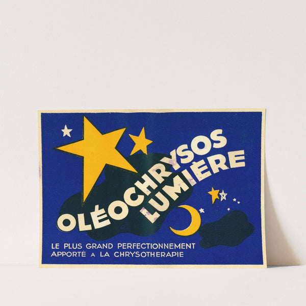 Oléochrysos Lumière (1910-1950)