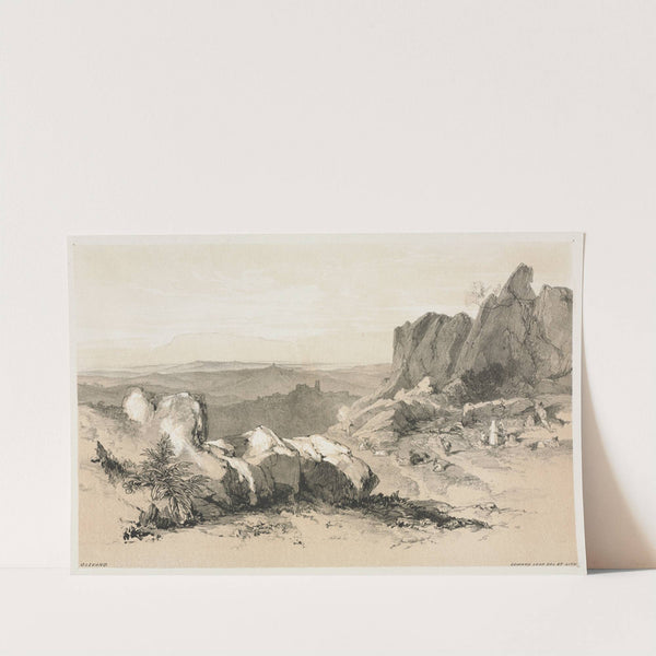 Olevano (1841) by Edward Lear