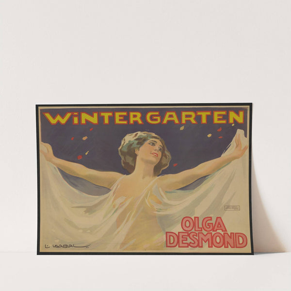 Olga Desmond (1910) by Luis Felipe Usabal y Hernández