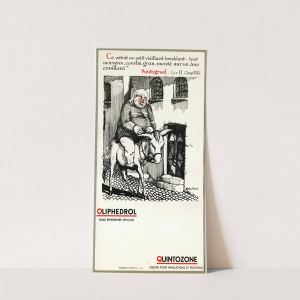 Oliphedrol, Quintozone (1910-1950) by Laboratoires de l'''Oliphedrol