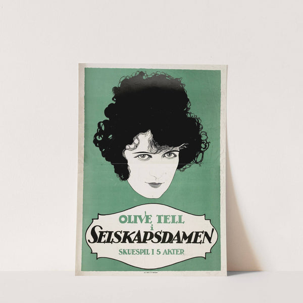 Olive Tell i Selskapsdamen (1920) by Jul. Hess & Co.
